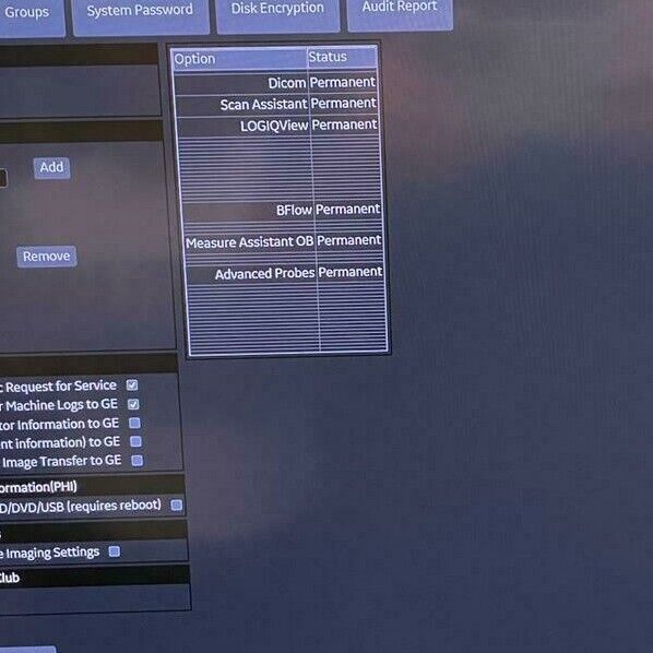 Load image into Gallery viewer, GE Logiq S8 XD Clear R4.5 Ultrasound System Screen