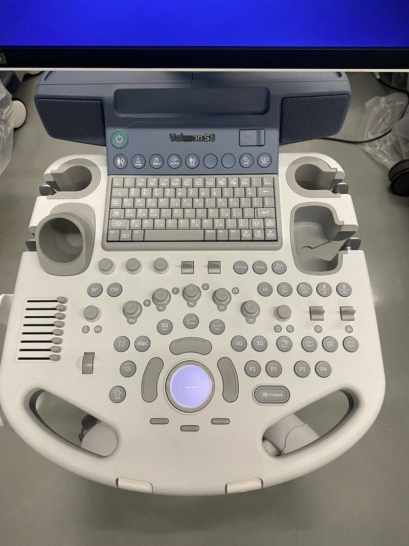 Load image into Gallery viewer, GE Voluson S8 BT18 HD Live Ultrasound System with RAB6-Rs Probe