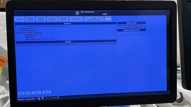 Load image into Gallery viewer, GE Logiq E9 R6 - 2.0 XDclear Ultrasound Machine - 2014 - Biomed Certified Screen