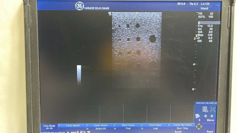 Load image into Gallery viewer, GE L4-12T-Rs Wide-band Linear Ultrasound Transducer/Probe Screen