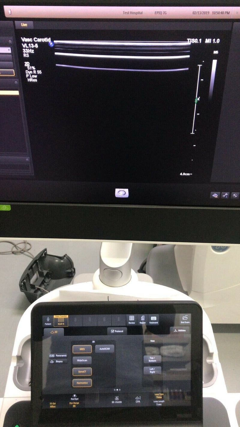 Load image into Gallery viewer, Philips CX VL13-5 Linear Volume Compact Transducer/Probe Screen