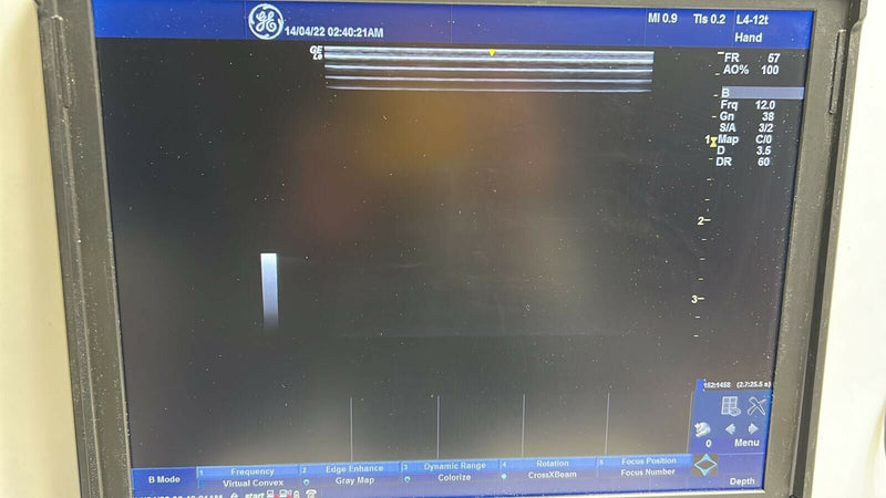 Load image into Gallery viewer, GE L4-12T-Rs Wide-band Linear Ultrasound Transducer/Probe Screen