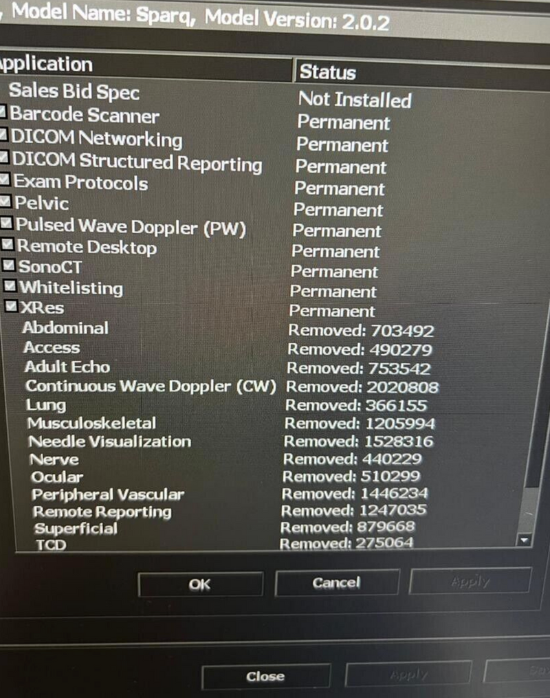 Load image into Gallery viewer, Philips Sparq ICU/POC Ultrasound System - Biomed Certified System Screen