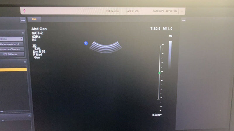 Load image into Gallery viewer, Philips CX MC7-2 Micro Convex Compact Transducer/Probe Screen