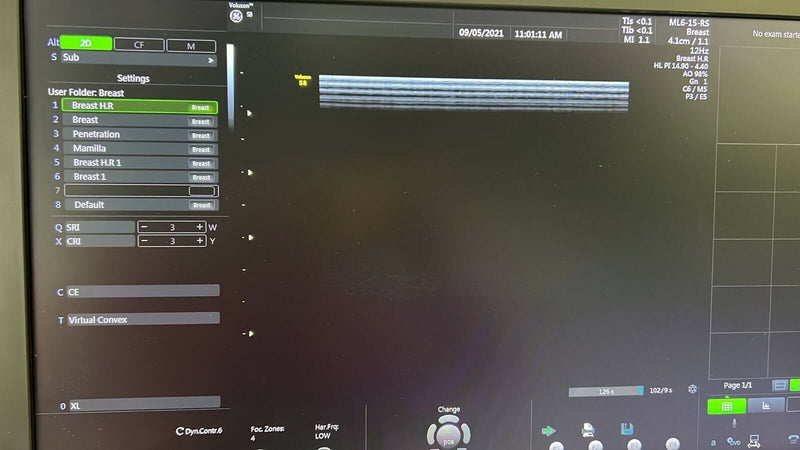 Load image into Gallery viewer, GE ML6-15-Rs Wide-band Linear Ultrasound Transducer/Probe Screen