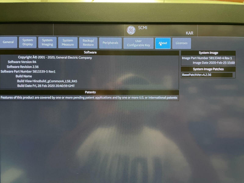 Load image into Gallery viewer, GE Logiq S8 XD Clear R4.5 Ultrasound System Screen