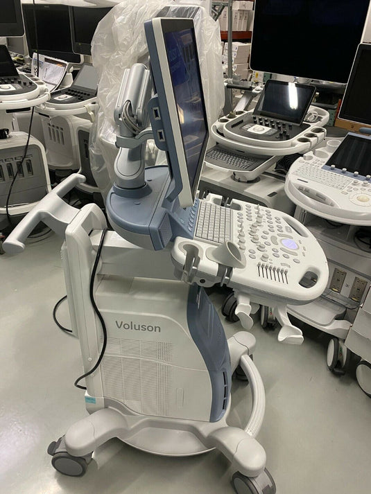 GE Voluson S8 BT18 HD Live Ultrasound System with RAB6-Rs Probe