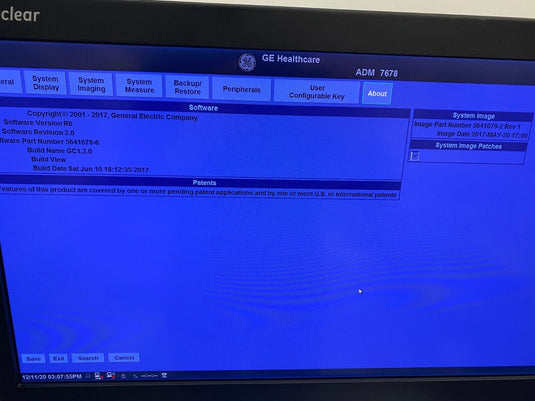 GE Logiq E9 R6 - 2.0 XDclear Ultrasound Machine - 2017 - Biomed Certified Screen